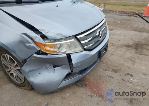 2012 Honda Odyssey Ex-L z USA, uszkodzony, nr VIN 5FNRL5H60CB105910
